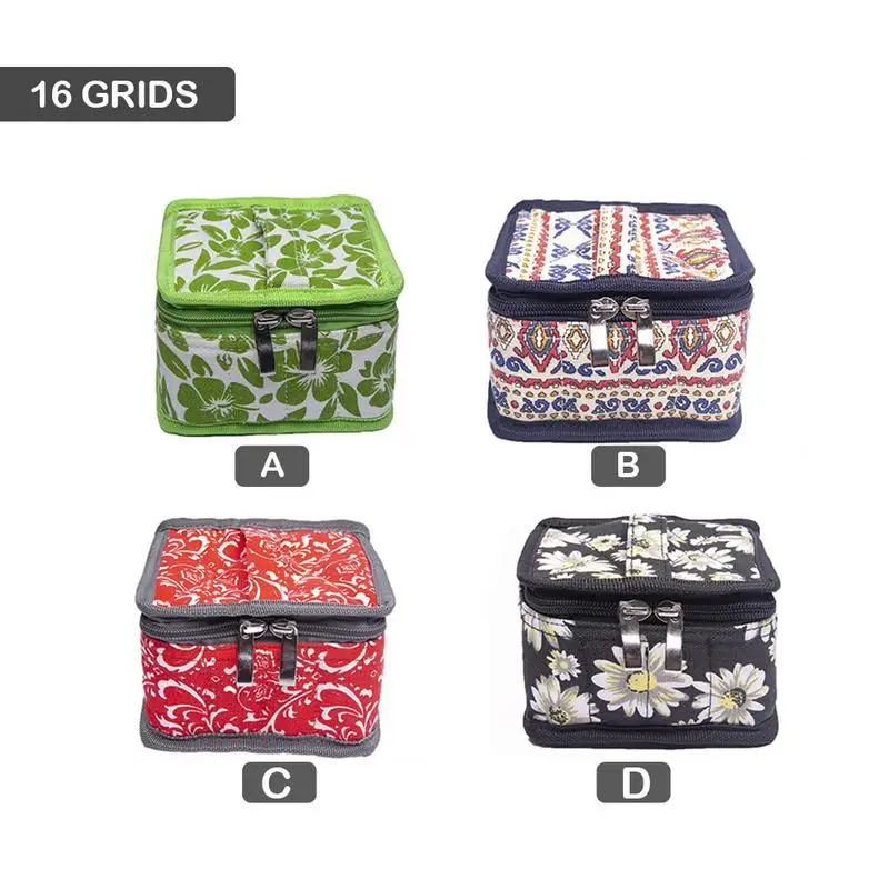 16 شبكات زيت طبيعي حقيبة التخزين السفر مريحة زيت طبيعي حالة ل 10 ml/15 ml زجاجات