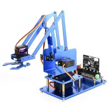 Waveshare DIY микро: бит Металл 4DOF RC робот рука комплект с цифровыми сервоприводами