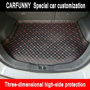 

New high side Car Trunk Mats For Suzuki Wagon R SX4 S-cross Grand Vitara Alto Sha Car Cargo Rear Boot Liner Trunk Mat Carpet