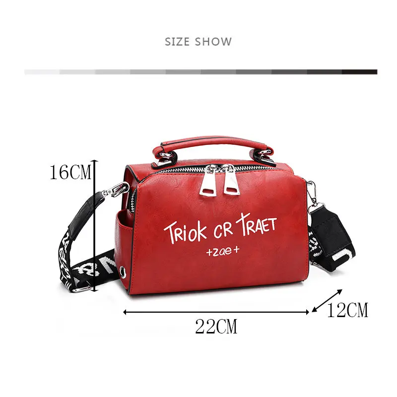 Bolso de hombro de mujer VOLESS bolso de mano de moda carta decoración bolsas de asas de correa ancha bandolera para mujeres saco A principal