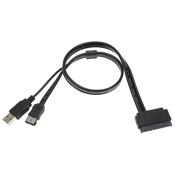 OPQ 22pin SATA к eSATA USB кабель для передачи данных Кабель адаптер 0 5 м жестких дисков