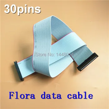 

10pcs large format plotter Konica 512 head cable 30pins Flora KM512 grey data cable 40cm long LJ320 LJ3204 LJ3208 FFC cable