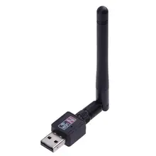 300 Мбит/с USB 2,0 Wifi маршрутизатор беспроводной адаптер 802.11n сетевой LAN Карта с антенной для ноутбука компьютера