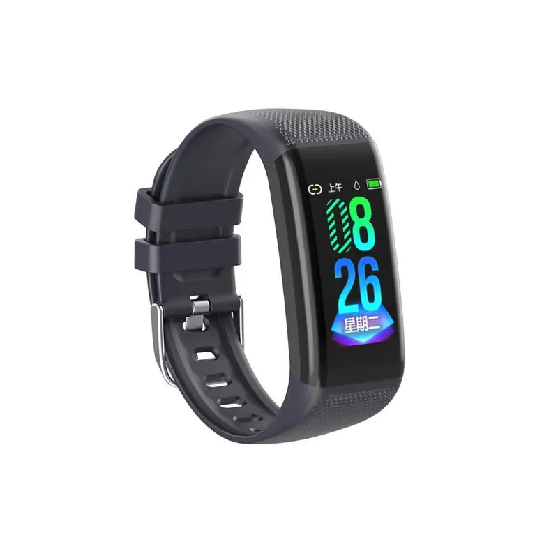 

1.14 Inch Screen Smart Band Step Counter Heart Rate Blood Pressure Sleep Monitoring Long Standby Health Tracker Smart Bracelet