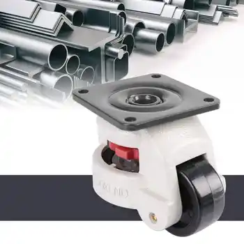 4Pcs/set 2" Retractable Leveling Casters Industrial Machine Swivel Caster Heavy Duty 551lbs Capacity