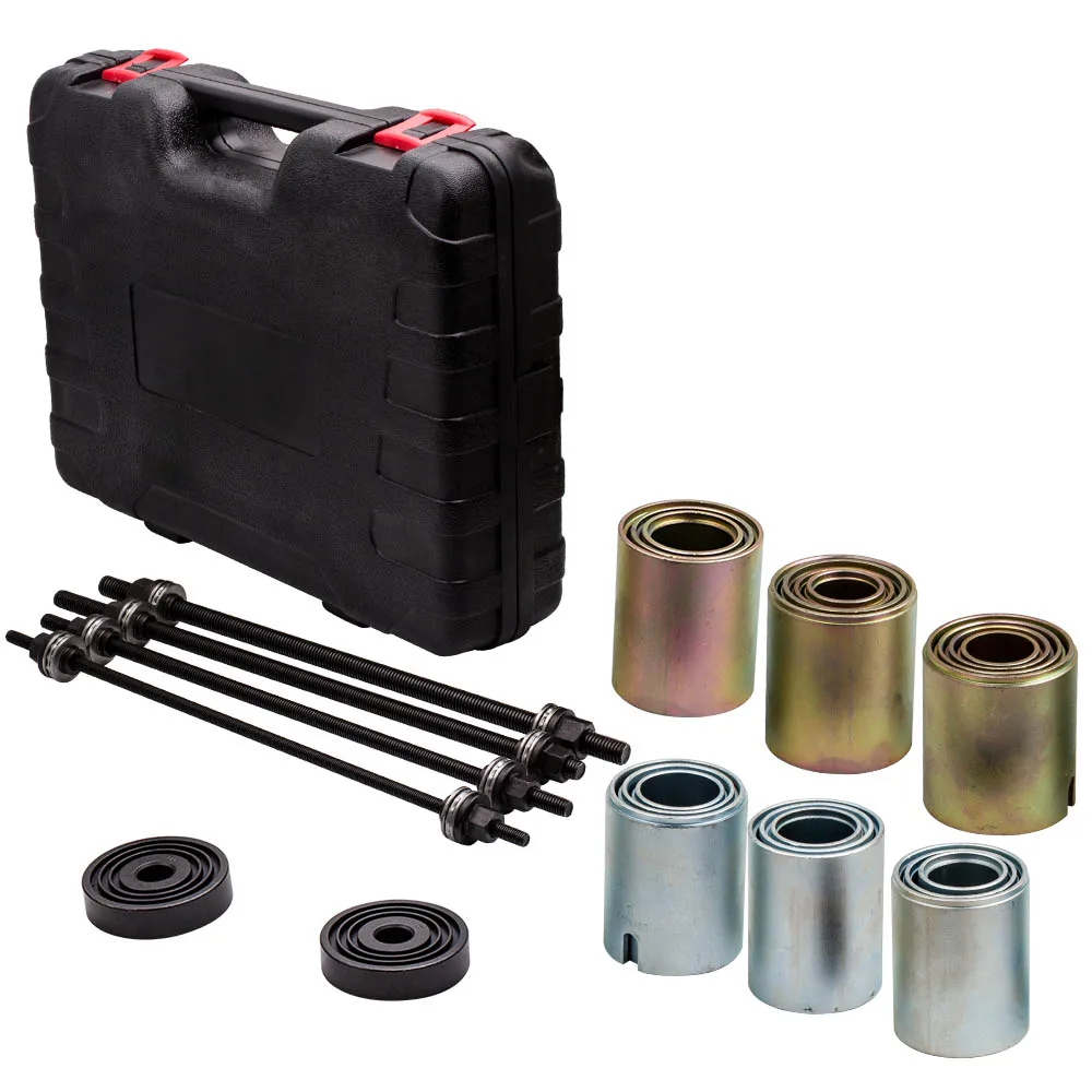 

Universal Press Pull Sleeve Kit Set Remove Install Bushes Bearings Garage Tool