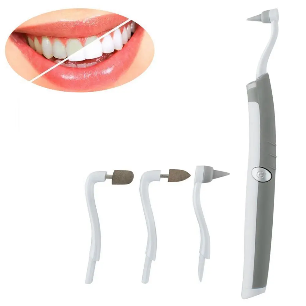 

EAS-Multifunctional LED Ultrasonic Tartar Eraser Plaque Remover Dental Tool Oral Health Care Tool