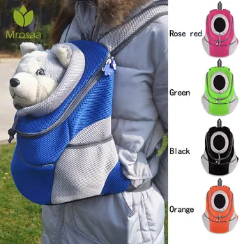 

New arrival Pet Backpack Dog Carrier Pets Front Bag Portable Travel Puppy carry Mesh Backpacks Comfort Travel Tote Shoulder bag