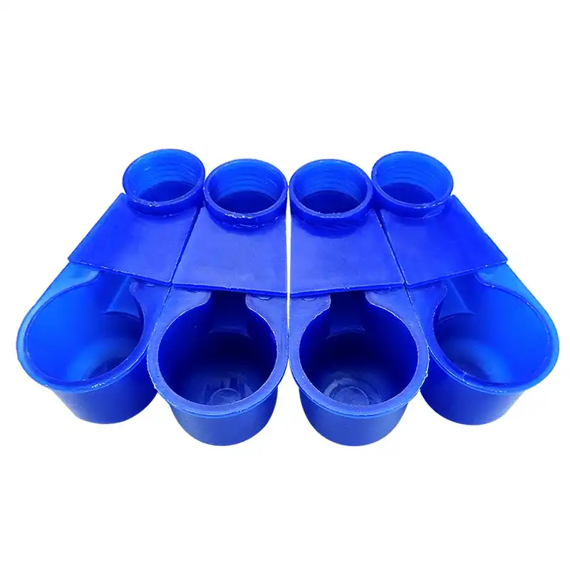 50 Sets Bird Quail Feeder Bird Drinker Cups For Parrot Pigeon Bird