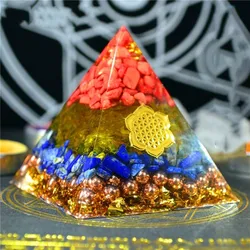 Gathering Fortune Orgonite Pyramid Reiki Feng Shui Decoration Crystal Rune Orgone Accumulator Resin Decorative Craft Jewelry Gathering Fortune Orgonite Pyramid Reiki Feng Shui Decoration Crystal Rune Orgone Accumulator Resin Decorative Craft Jewelry