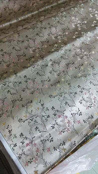 

chinese silk brocade fabric cheongsam cushion silver wave most popular pattern this year diffrent color