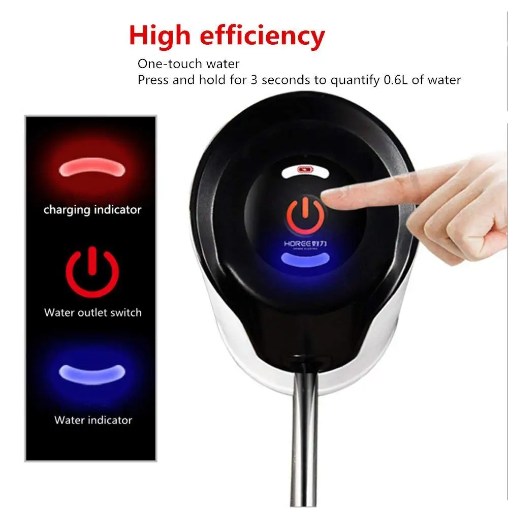 New Automatic Drinking Water Pump,Electric Universal Gallon Water Bottle Pump Dispenser Switch Adapter 5 Gallon Water Dispenser