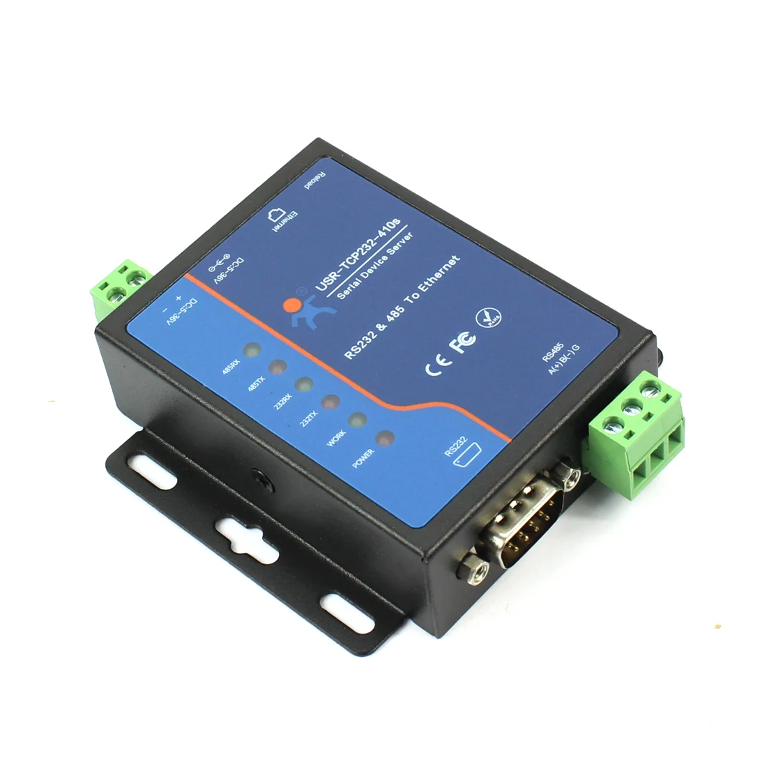 RS232 RS485 to TCP/IP Ethernet serial server converter Modbus TCP / Httpd  Client