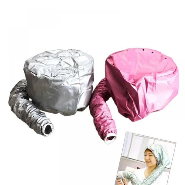 1Pc Nylon Hair Dryer Nursing Caps Dye Hairs Modelling Heating Safe Warm Air Drying Treatment Cap Home Hair Quik Drying 1Pc Nylon Hair Dryer Nursing Caps Dye Hairs Modelling Heating Safe Warm Air Drying Treatment Cap Home Hair Quik Drying