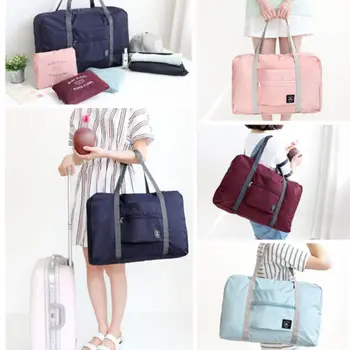 

Travel Big Size Foldable Luggage Bag Clothes Storage Carry-On Duffle Bags HOT