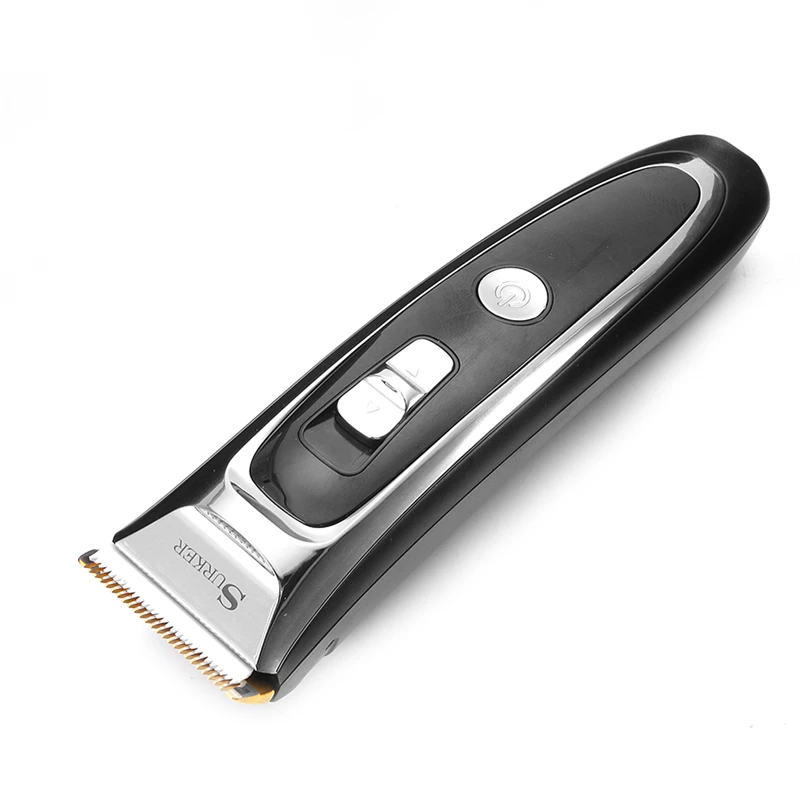 Ceny Surker cyfrowy wyświetlacz LED trymer do włosów akumulator elektryczna maszynka do strzyżenia włosów męska bezprzewodowa zmywalna fryzura regulowana ceramika