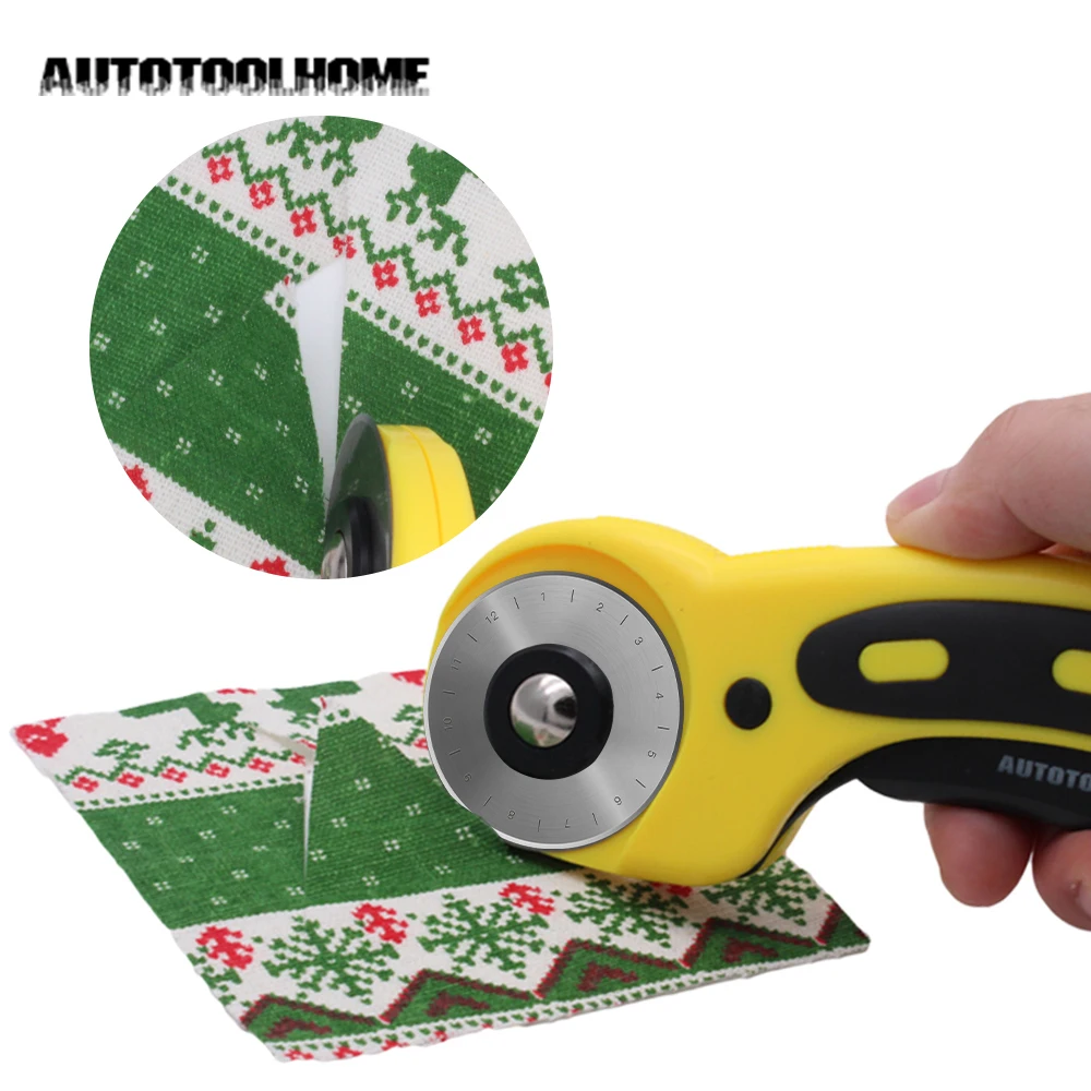 50pcs 45MM Rotary Cutter Cutters Blades Fabric Leather Paper Craft Steel  Circular Refill Patchwork Roller Fits - AliExpress