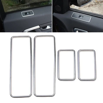 

Car Door Window Switch Frame Cover Trim For Land Rover Discovery Sports : 15-18