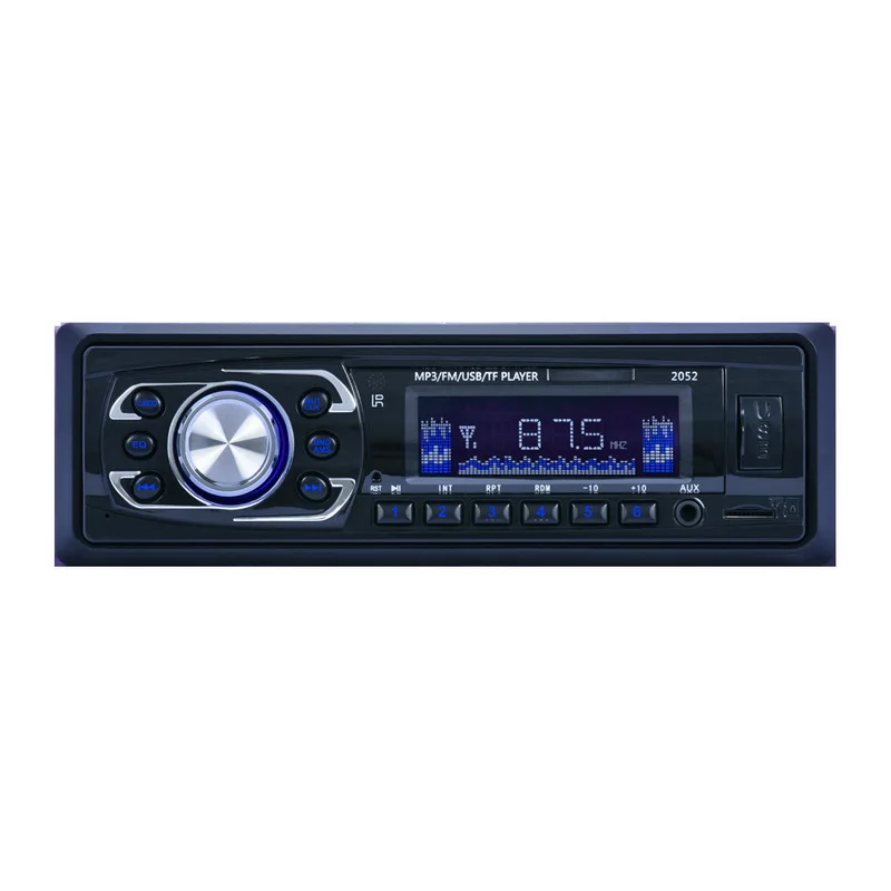 1 Din автомобильное радио EQ Звуковое управление SD карта FM Тернер автомобильный