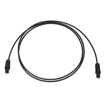 

1m Digital Optical Audio Cable for Blu-ray CD DVD Player Xbox 360 PS3 Toslink Gold Plated Flexible Cable Power Amplifier