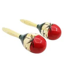 Деревянная Ручная трамбовка ударный музыкальный инструмент погремушки игрушки как на картинке