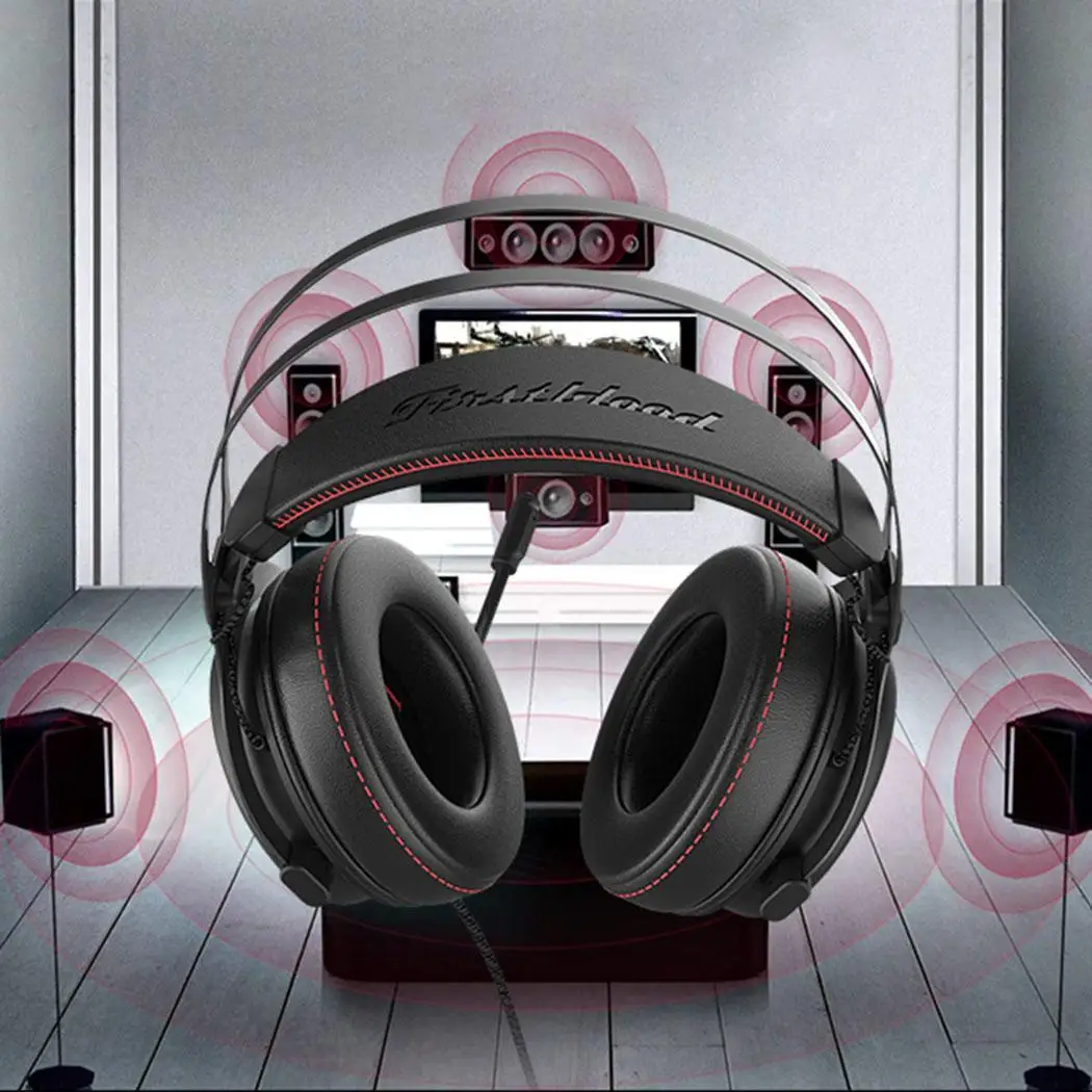 

Wired Gaming Headset Headphones Game Mic 32 Stereo for PC 3.5mm Black Game 1.1m/43.3inch 1003 dB 20-20000HZ