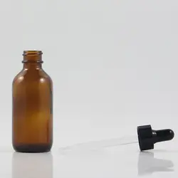 2 унц.. эфирное масло Янтарное стекло 60 стеклянные бутылочки стеклянные бутылки Великобритании с черная капельница в наличии