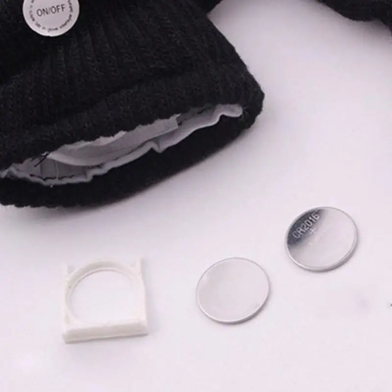 1 PCS LED Party Magic Strap Fingerless Glove LED Flashlight Torch Cover Camping Hiking Lights Multipurpose Right Hand 4