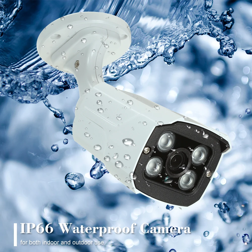 1080P HD POE IP камера 2.0MP 3 6 мм 4 шт. ИК лампы опционально P2P ночное видение IR CUT