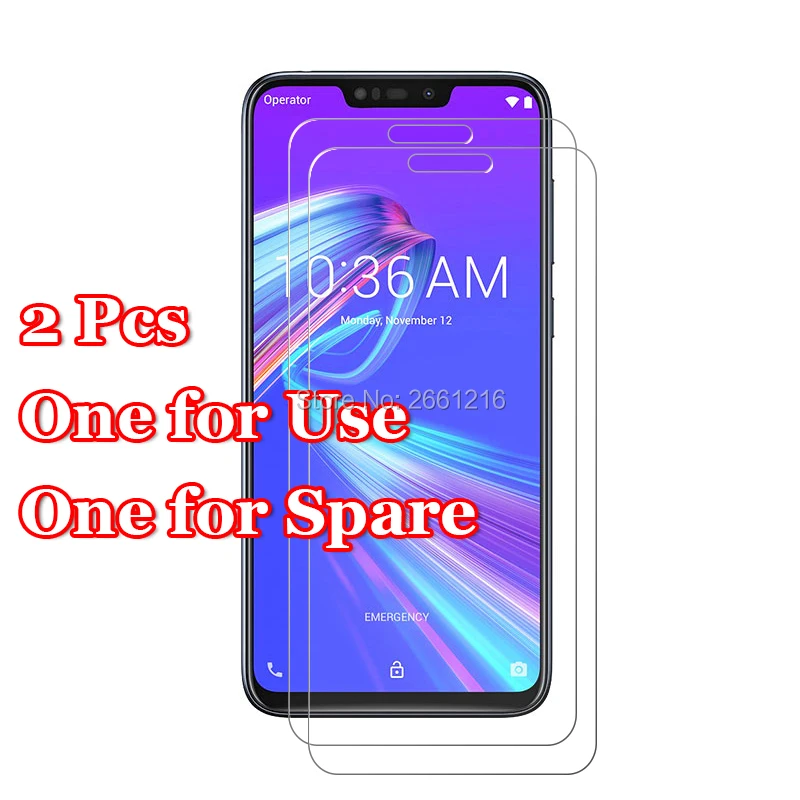 2 шт./лот закаленное стекло для Asus Zenfone Max (M2) ZB632KL ZB633KL 6 26 дюйма 9H 2.5D Премиум Защитная
