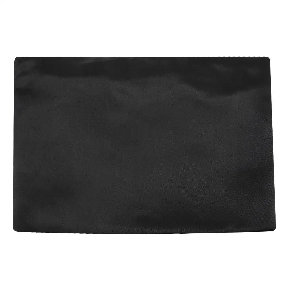 

Dust-Proof Anti-mite Artificial Satin Bed Fitted Sheet Mattress Protector Cover Black