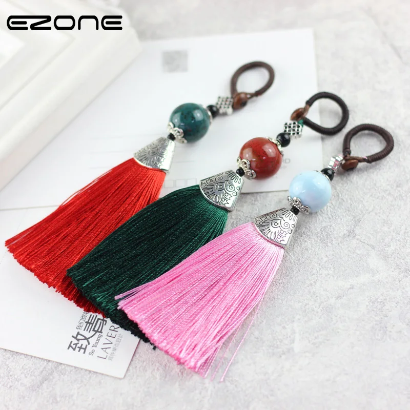 

EZONE Classical Chinese Style Bookmark CCandy Candy Color RetroTassel Book Mark For Students Reading Gifts School Office Supply