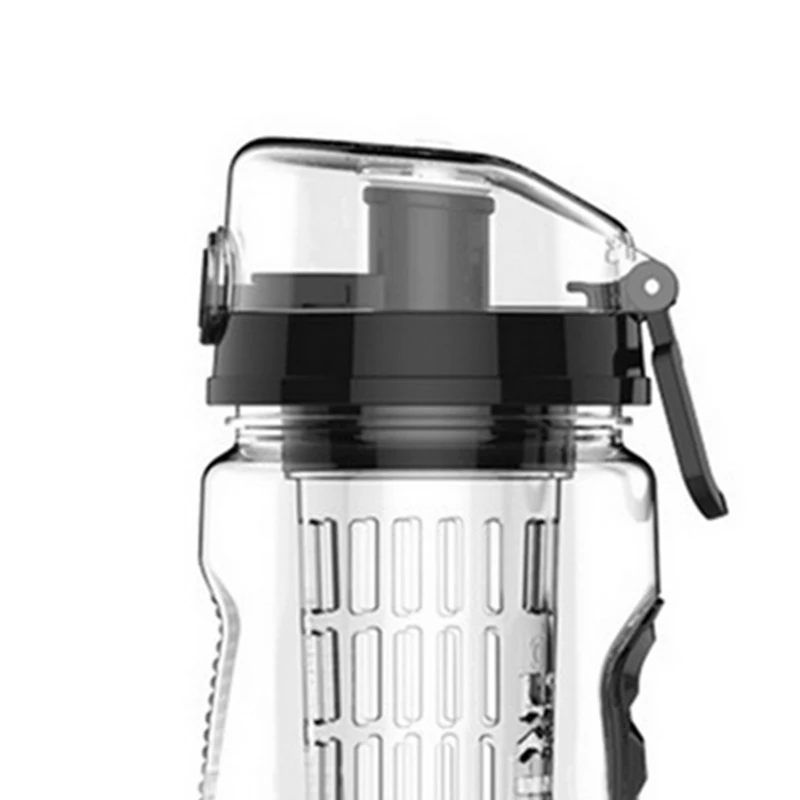 المياه زجاجة 1000 مللي زجاجات لتحلل الفواكه في المياه عصير شاكر الرياضة زجاجة مياه ليمون جولة المشي المحمولة Drinkware زجاجة للمياه