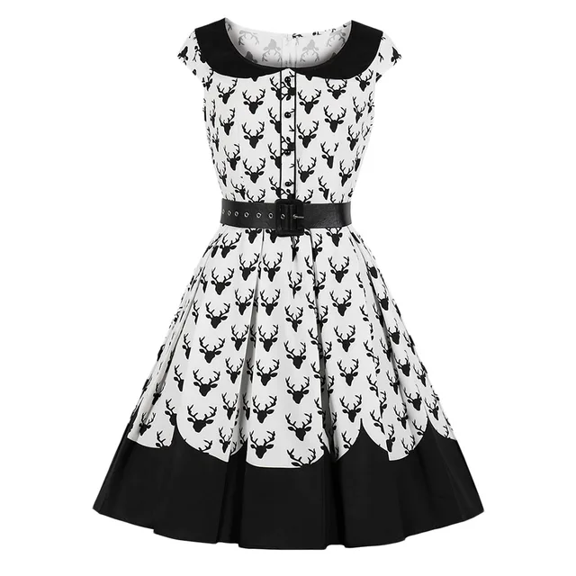 christmas vintage dress