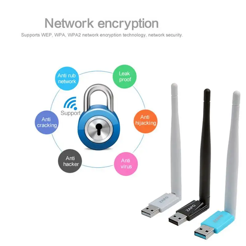 

W88 RTL8188 Wireless Adapter Network Card Portable Wifi Receiver