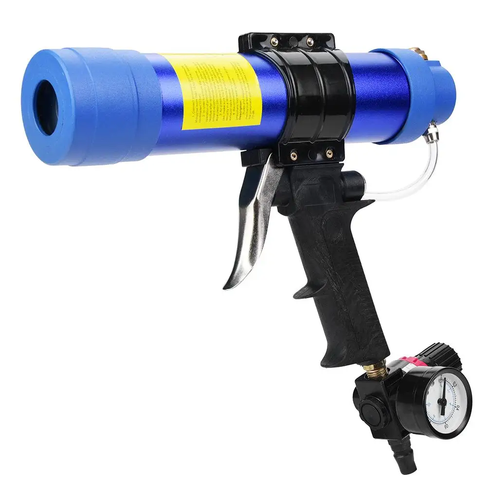 

New Adjustable Pneumatic Glass Glue Sealant Caulk Gun Cartridge Air Gun 310ML
