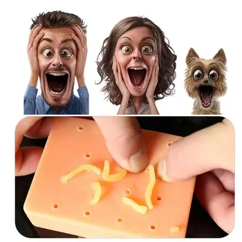 

Funny Novelty Acne Squeezing Toy Interesting Stress Reliever Toys With 1 Dropper And 1 Bottle Of Wax