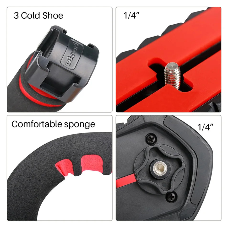 стабилизатор Ulanzi U-Grip для смартфона, фото и ведиокамер стабилизатор Ulanzi U-Grip для смартфона, фото и ведиокамер