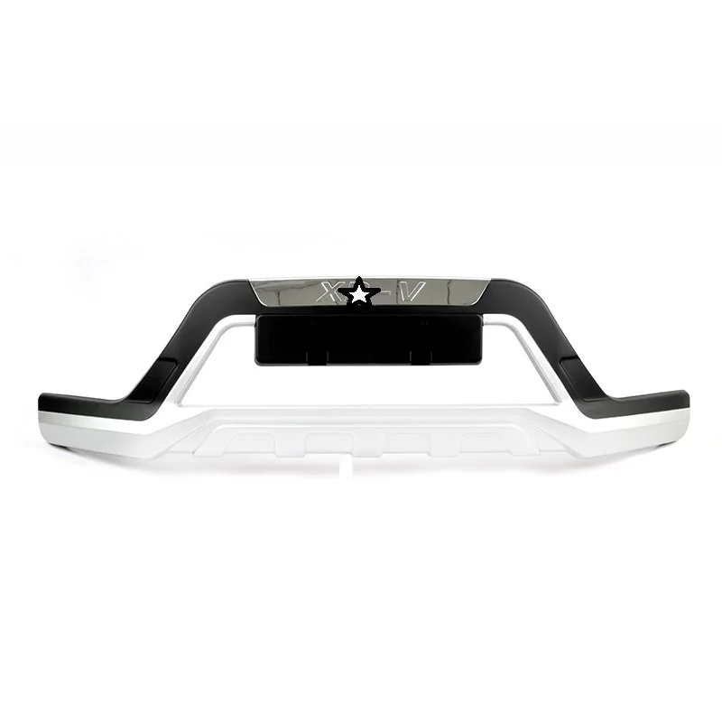 Accesorios decorativos del labio del difusor trasero del coche de la afinación delantera modificada piezas exteriores diseño parachoques protector para Honda XR-V