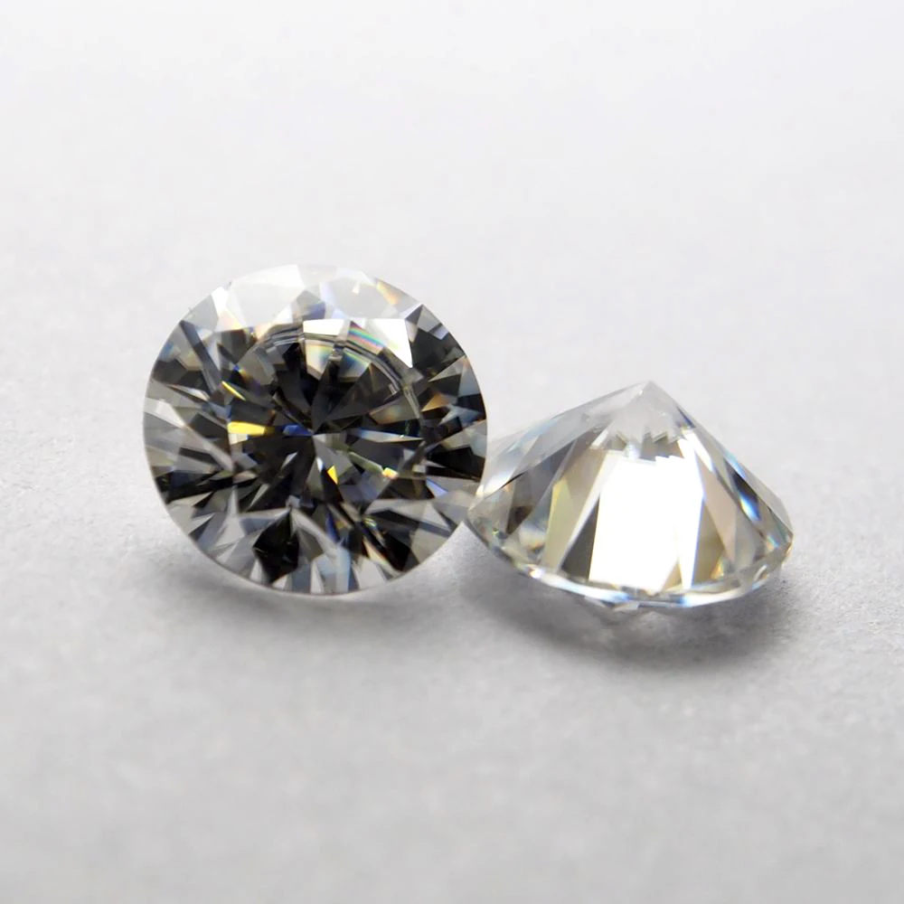 

12mm DEF VVS Moissanite Super White Loose Moissanite Diamond 6 carat for Ring