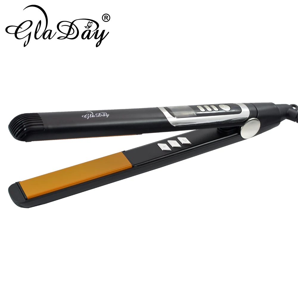 

2019 New Arival Professional Ceramic Hair Straightener Flat Iron Styling Tools With MCH Fast Heat Up To 230 Degree