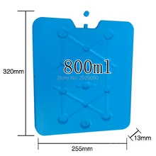 Новая коробка для наполнения ледяной воды HDPE типа самолета, коробка для льда для обеденных мешков и холодильных мешков большой емкости 800 мл Абсорбирующая полимерная смола коробка