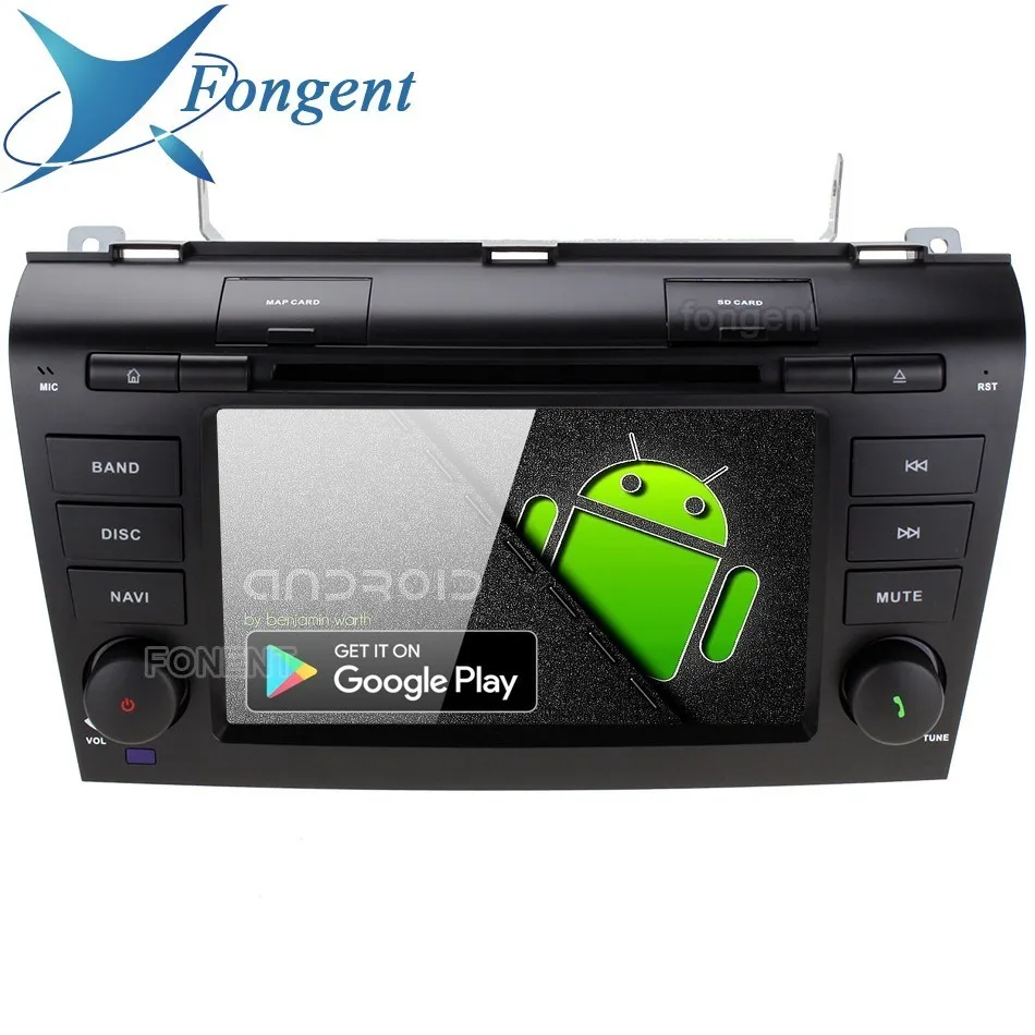 #*Cheap for MAZDA3 MAZDA 3 2004 2005 2006 2007 2008 2009 Android 9.0 Unit 4Gb+64Gb RDS DVD Player GPS Navi Stereo 2 din Radio Multimedia