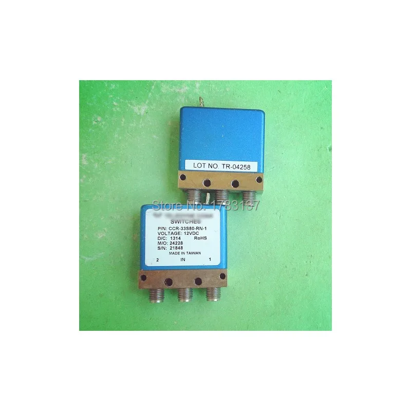 CCR33S80RN1 DC18GHz 12VDC SMA RF coaxial switch