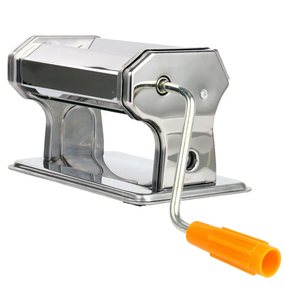 Non-Electric Stainless Steel Craft Polymer Clay Rolling Machine Press Roller Hand Cranked Portable 