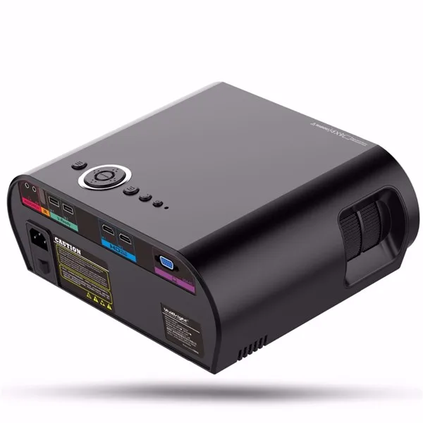 LEORY GP90 Portable LED Projector 3200Lms HD Projector LCD Projector Support 1080P Home Theater