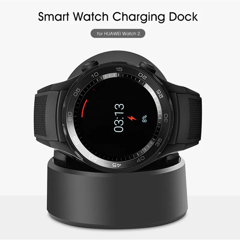 

Huawei Smart Watch Charger Desktop Smartwatch 2 Charger Replacement Charging Cradle For Huawei Smart Watch 2 W/ Micro USB Cable