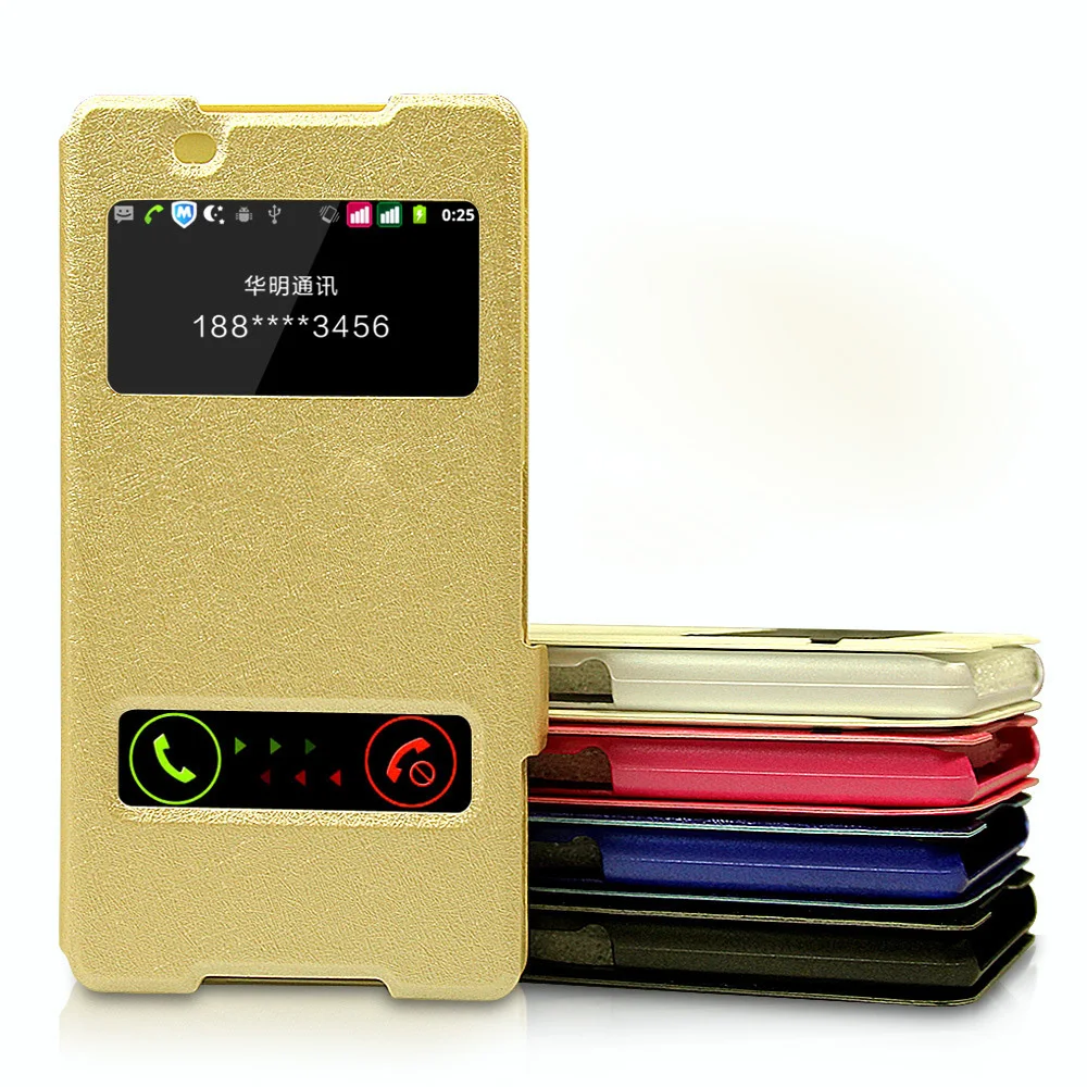 

For Sony Xperia Xa Xa1 Xa2 Ultra Xz1 Xz2 Mini Xz Premium L1 L2 Case Smart View Leather Flip Cover Stand Phone Book Cases Coque