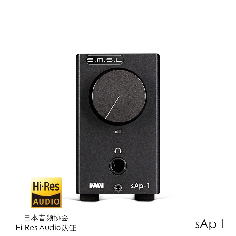 SMSL SAP 1 Mini Portable Desktop Headphones Amplifier 110V 220V TPA6120A2 6 5mm Output Interface RCA input