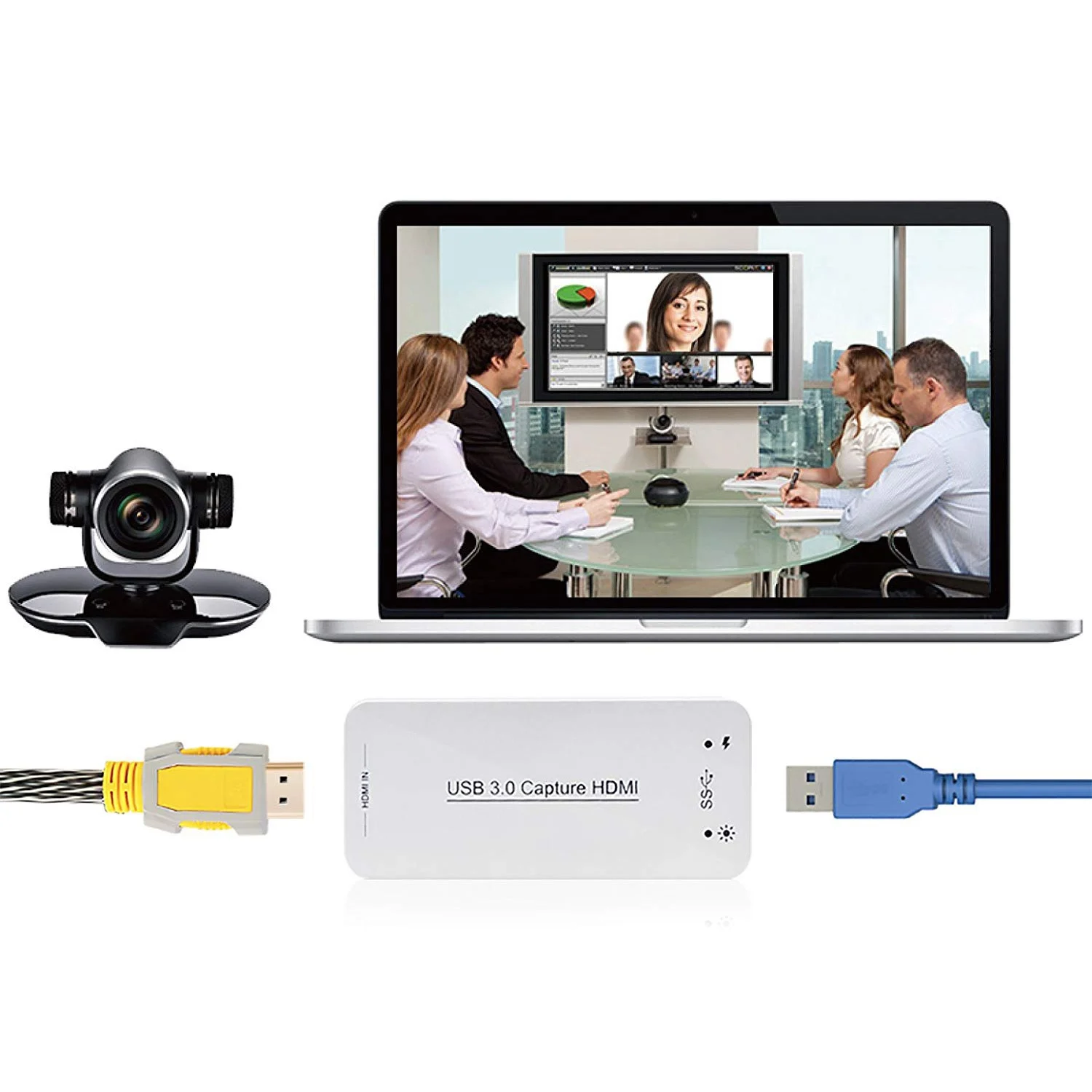 Горячий TTKK Usb 3 0 адаптер для захвата Hdmi к устройство прямой трансляции игр Ps4 Xbox One